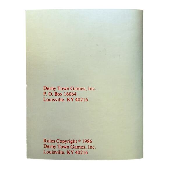 Cross-Bid (1986) – Derby Town Games – Rare Vintage Card Game - Picture 9 of 10